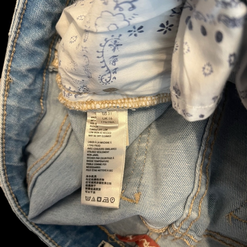 NWOT We The Free Baggy Tomboy Shorts - Picture 10 of 10